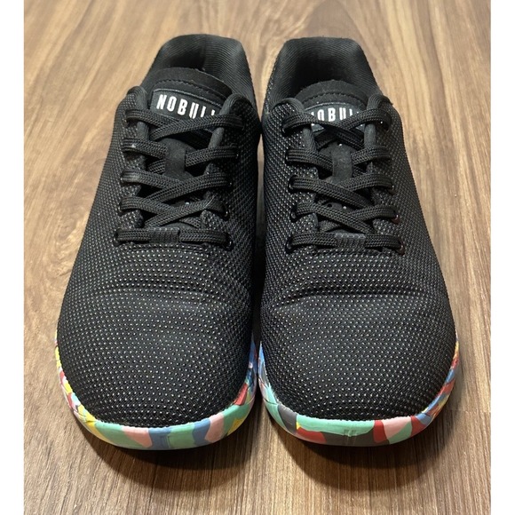 NOBULL Superfabric Black Wild Crosstraining Shoe Women's Sz 9.5 Men's Sz 8 - Picture 5 of 10